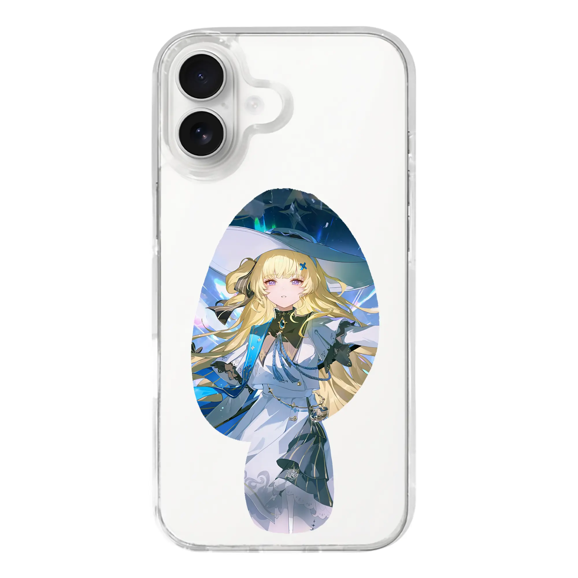 鳴潮 グッズ フィービー - iPhone 17シリーズ 透明スマホケース – 薄型・耐衝撃・精密フィット保護カバー